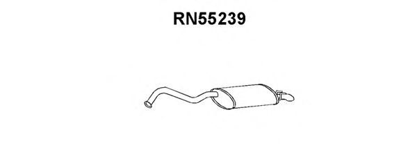 Глушитель выхлопных газов конечный VENEPORTE RN55239