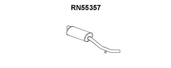 Глушитель выхлопных газов конечный VENEPORTE RN55357