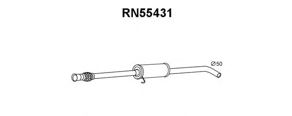 Предглушитель выхлопных газов VENEPORTE RN55431