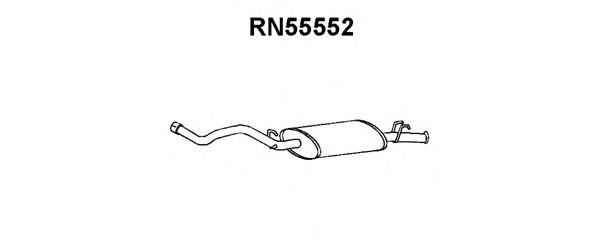 Глушитель выхлопных газов конечный VENEPORTE RN55552