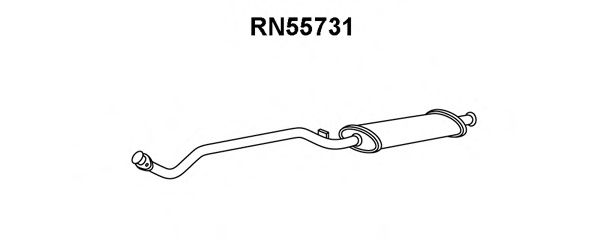 Предглушитель выхлопных газов VENEPORTE RN55731