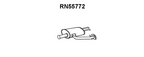 Предглушитель выхлопных газов VENEPORTE RN55772