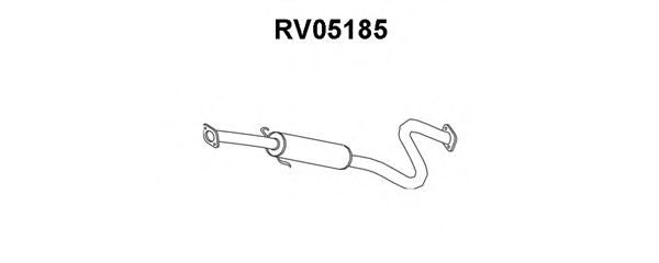 Предглушитель выхлопных газов VENEPORTE RV05185