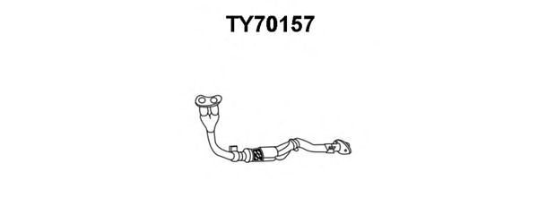 Труба выхлопного газа KLARIUS 130285