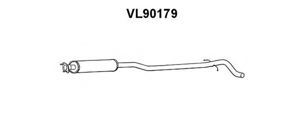 Предглушитель выхлопных газов VENEPORTE VL90179