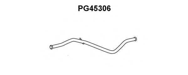 Труба выхлопного газа VENEPORTE PG45306