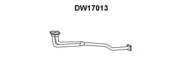 Труба выхлопного газа VENEPORTE DW17013