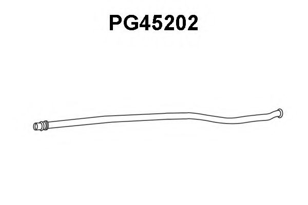 Труба выхлопного газа VENEPORTE PG45202