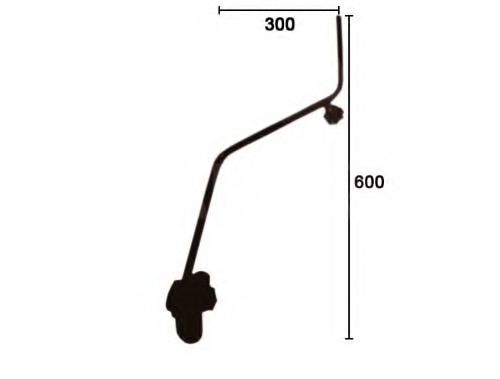 Кронштейн, наружное зеркало ALKAR 9406008