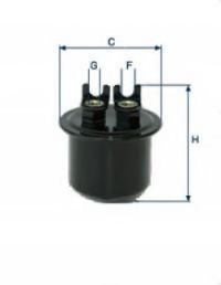 Топливный фильтр UNIFLUX FILTERS XB219