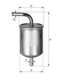 Топливный фильтр UNIFLUX FILTERS XB229