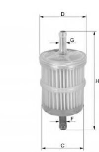 Топливный фильтр UNIFLUX FILTERS XB3