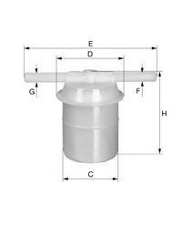 Топливный фильтр UNIFLUX FILTERS XB324