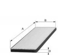 Фильтр, воздух во внутренном пространстве UNIFLUX FILTERS XC248