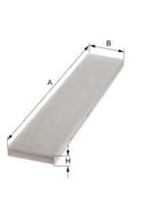 Фильтр, воздух во внутренном пространстве UNIFLUX FILTERS XC282