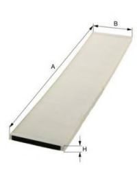 Фильтр, воздух во внутренном пространстве UNIFLUX FILTERS XC507