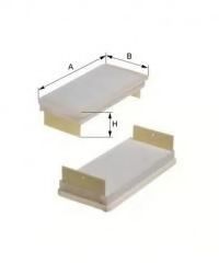 Фильтр, воздух во внутренном пространстве UNIFLUX FILTERS XCK108