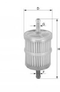 Топливный фильтр UNIFLUX FILTERS XN7