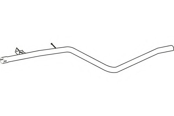Труба выхлопного газа FENNO P1908