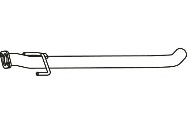Труба выхлопного газа FENNO P31006