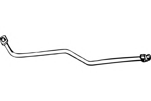 Труба выхлопного газа FENNO P3631