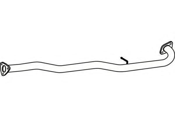 Труба выхлопного газа FENNO 43007