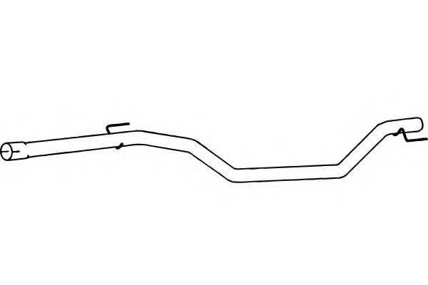 Труба выхлопного газа FENNO 4386
