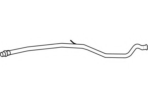 Труба выхлопного газа FENNO 4658
