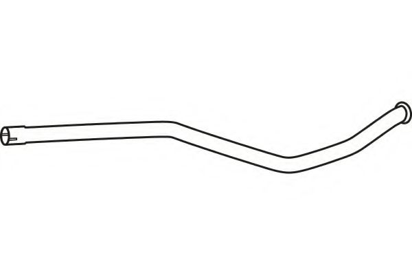 Труба выхлопного газа FENNO 4689