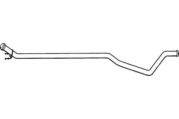 Труба выхлопного газа FENNO P4828
