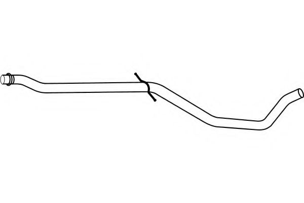 Труба выхлопного газа FENNO P4865