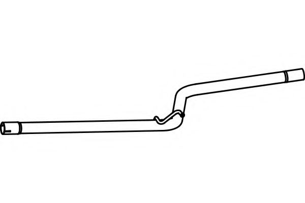 Труба выхлопного газа FENNO 7163