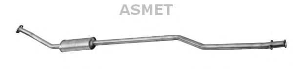 Средний глушитель выхлопных газов ASMET 09.046