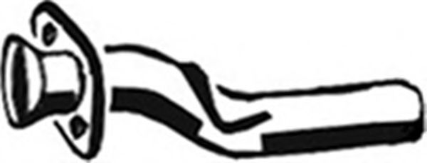 Труба выхлопного газа ASMET 18.033