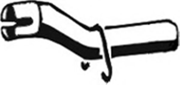 Труба выхлопного газа ASMET 18.016