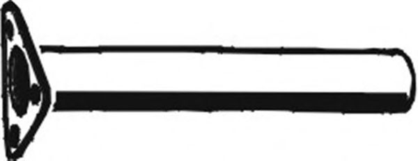 Труба выхлопного газа ASMET 23002