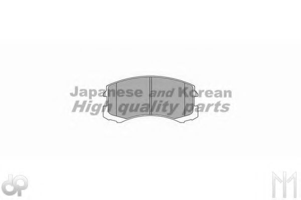 Комплект тормозных колодок, дисковый тормоз ASHUKI C004-05