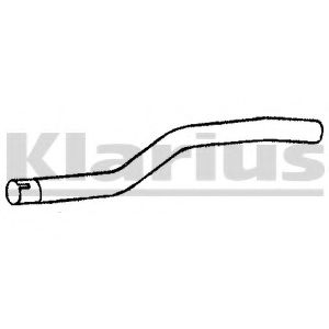 Труба выхлопного газа KLARIUS 120244