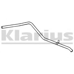Труба выхлопного газа KLARIUS 120331