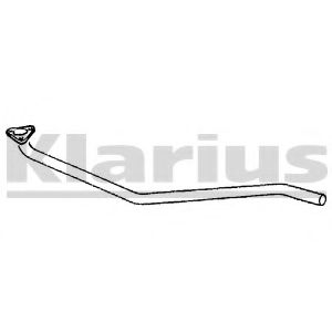 Труба выхлопного газа KLARIUS 130021