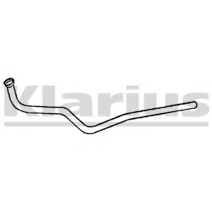 Труба выхлопного газа KLARIUS 130089