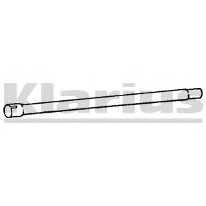 Труба выхлопного газа KLARIUS 130200