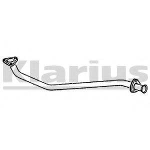 Труба выхлопного газа KLARIUS 150022