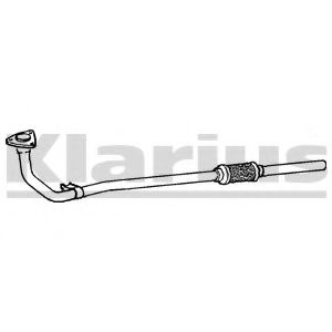 Труба выхлопного газа KLARIUS 150048