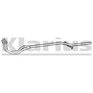Труба выхлопного газа KLARIUS 150079