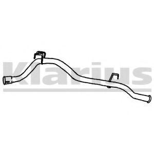 Труба выхлопного газа KLARIUS 150088