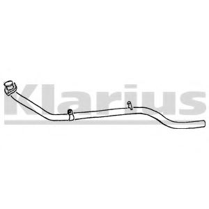 Труба выхлопного газа KLARIUS 150110