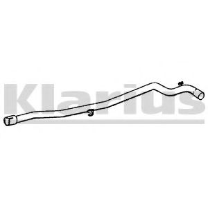 Труба выхлопного газа KLARIUS 150128