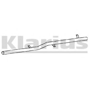 Труба выхлопного газа KLARIUS 150145