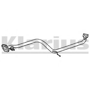 Труба выхлопного газа KLARIUS 150205